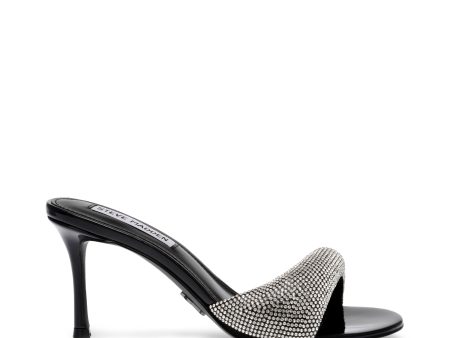 SARASOTA-R BLACK SILVER HEELS on Sale