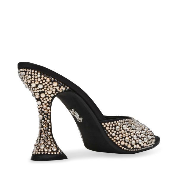 ALEJANDRA-S BLACK SILVER HEELS Discount