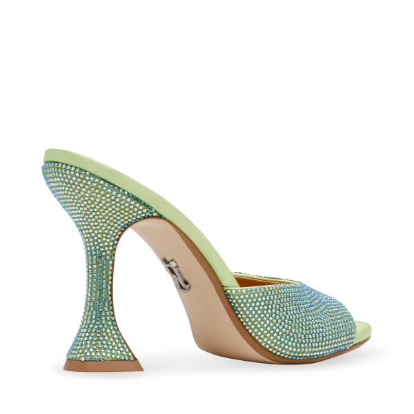 ALEJANDRA-R BLUE GREEN HEELS Supply