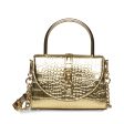 BEILISH GOLD TOP HANDLE BAG For Discount