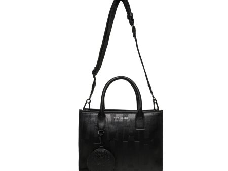 BVISIONE BLACK BLACK TOTE BAG Cheap