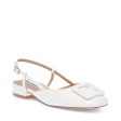 BELARI WHITE PATENT FLATS Online Hot Sale