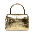 BEILISH GOLD TOP HANDLE BAG For Discount