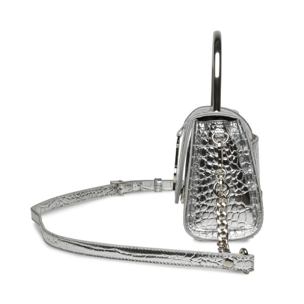 BEILISH SILVER TOP HANDLE BAG Online now