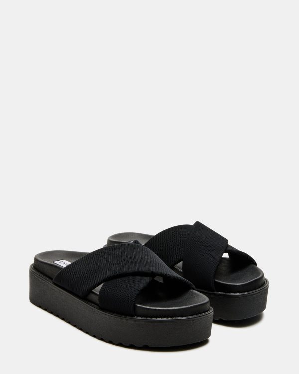 BODEN BLACK SANDALS Discount