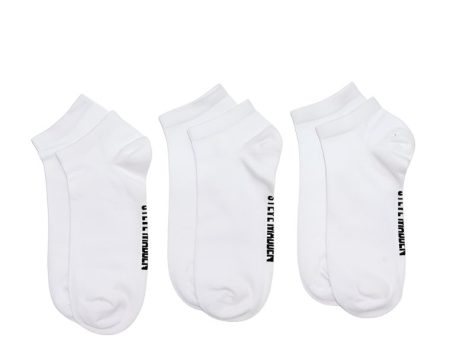 3P MENS SOCKS WHITE Supply