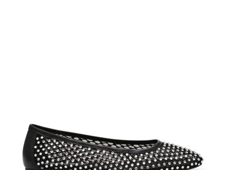 AUDEN BLACK FLATS on Sale