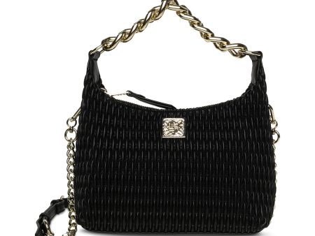 BELSIE BLACK SHOULDER BAG Hot on Sale