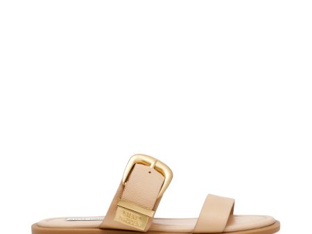 STRIDER NATURAL LEATHER SANDALS For Cheap