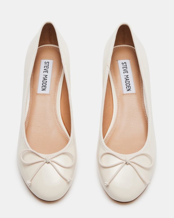 CHERISH BONE PATENT HEELS Sale