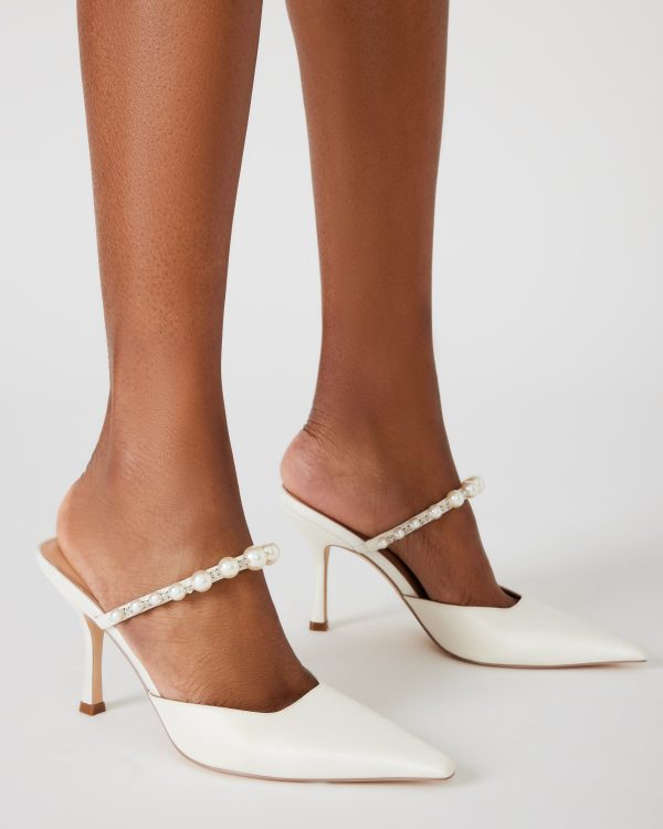 BRECKI-P WHITE HEELS Supply