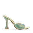 ALEJANDRA-R BLUE GREEN HEELS Supply