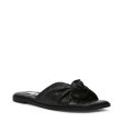 HUDSYN BLACK SANDALS Cheap