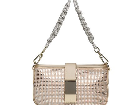 BINEZ CHAMPAGNE SHOULDER BAG Online Sale