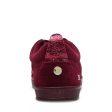 DEGREE BURGUNDY VELVET SNEAKERS Online