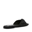 HUDSYN BLACK SANDALS Cheap