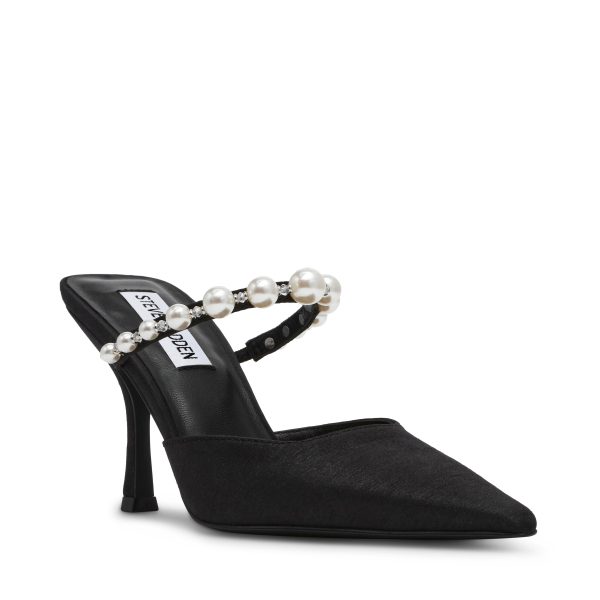 BRECKI-P BLACK HEELS Online now