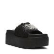 BUNJEE BLACK SANDALS Hot on Sale