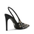 ALCHEMY BLACK SILVER GOLD HEELS Online