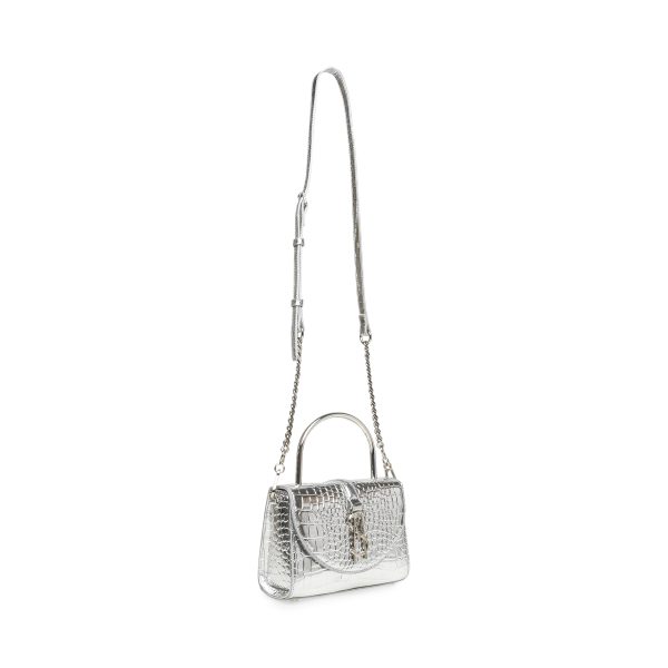 BEILISH SILVER TOP HANDLE BAG Online now