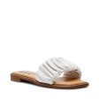 STOCKTON WHITE LEATHER SANDALS Fashion