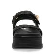 PIT-STOP BLACK RAFFIA SANDALS Online Hot Sale