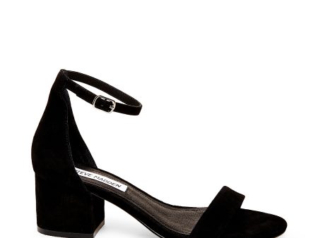 IRENEE BLACK SUEDE HEELS Sale