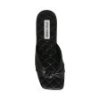 HUDSYN BLACK SANDALS Cheap