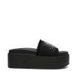 BUNJEE BLACK SANDALS Hot on Sale