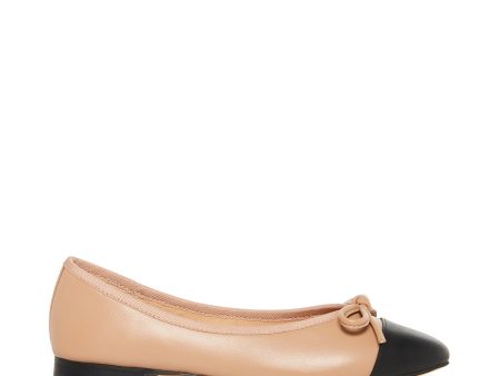 ELLISON NATURAL BALLET FLATS For Sale