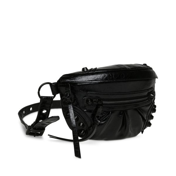 BVINA BLACK BLACK BELT BAG For Cheap