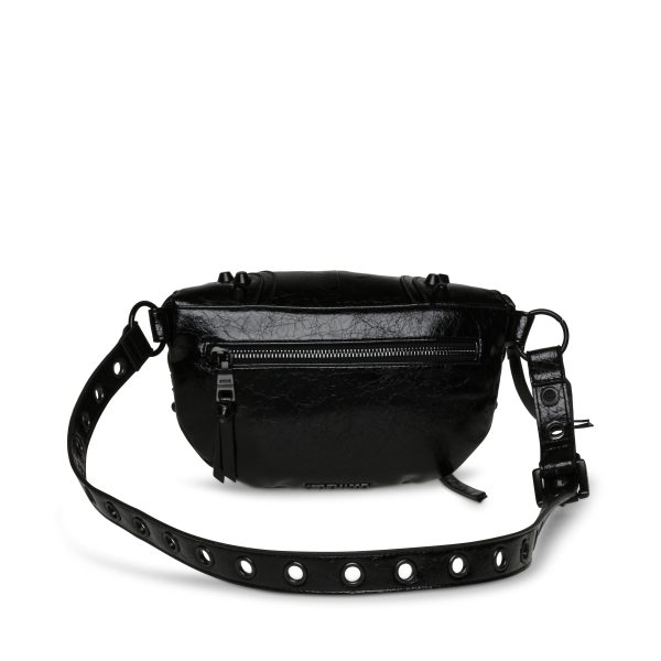 BVINA BLACK BLACK BELT BAG For Cheap