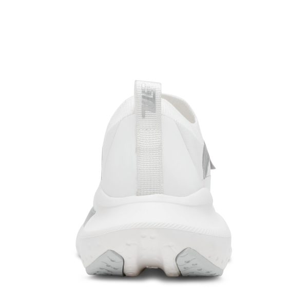 ELEVATE 6 WHITE SILVER SNEAKERS For Cheap