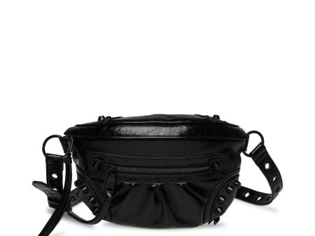 BVINA BLACK BLACK BELT BAG For Cheap