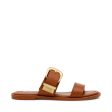 STRIDER COGNAC LEATHER SANDALS Fashion