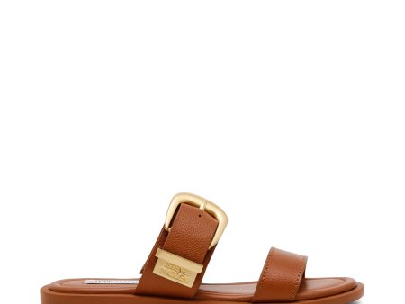 STRIDER COGNAC LEATHER SANDALS Fashion