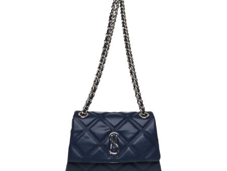 BVOLTURI NAVY SHOULDER BAG Online Hot Sale