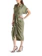 TORI DRESS DUSTY OLIVE Online