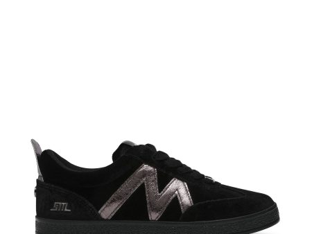 DEGREE BLACK VELVET SNEAKERS Hot on Sale