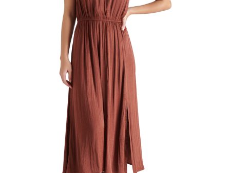 ALLEGRA DRESS CINNAMON Supply