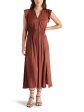 ALLEGRA DRESS CINNAMON Supply