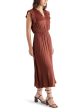 ALLEGRA DRESS CINNAMON Supply