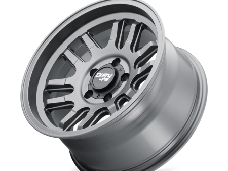 Dirty Life 9310 Canyon 17x9   5x127 BP   -38mm Offset   71.5mm Hub Satin Graphite Wheel For Sale