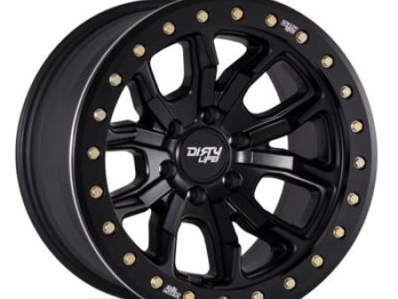 Dirty Life 9303 DT-1 17x9   6x139.7 BP   -12mm Offset   106mm Hub Matte Black Wheel - Beadlock Online