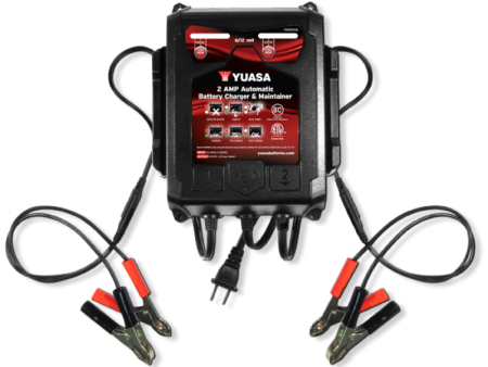 Yuasa 2 Amp Charger & Maintainer (6 12V) Online Sale