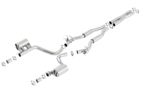 Borla 2015 Dodge Challenger Hellcat 6.2L V8 S-TYPE Catback Exhaust No Tips Factory Valance Discount