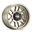 Dirty Life 9310 Canyon 17x9   6x139.7 BP   -12mm Offset   106mm Hub Satin Gold Wheel Online Sale