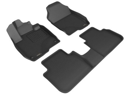 3D MAXpider 2022-2023 Honda HR-V 1st Row Floormat - Black Online Hot Sale