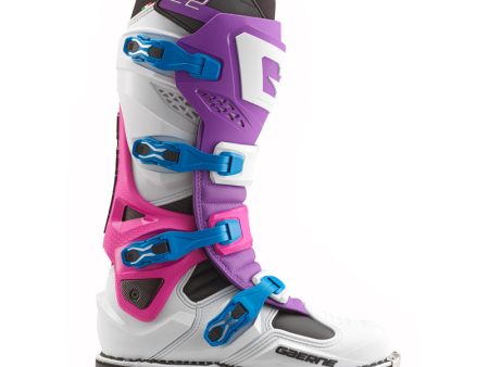 Gaerne SG22 Limited Edition Boot Purple White Rhodamine Size - 12 Online now