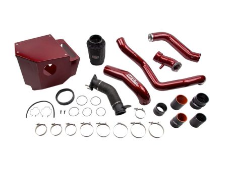 Wehrli 20-24 Chevrolet 6.6L Duramax L5P Stage 3 High Flow Intake Bundle Kit - Bengal Red Online Hot Sale